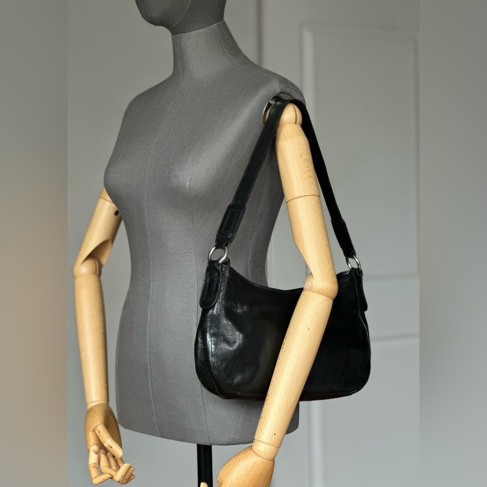 Aldo Black Shoulder Bag – Made in Canada, Y2K / Early 2000s